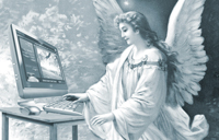 Jesus e o diabo no computador