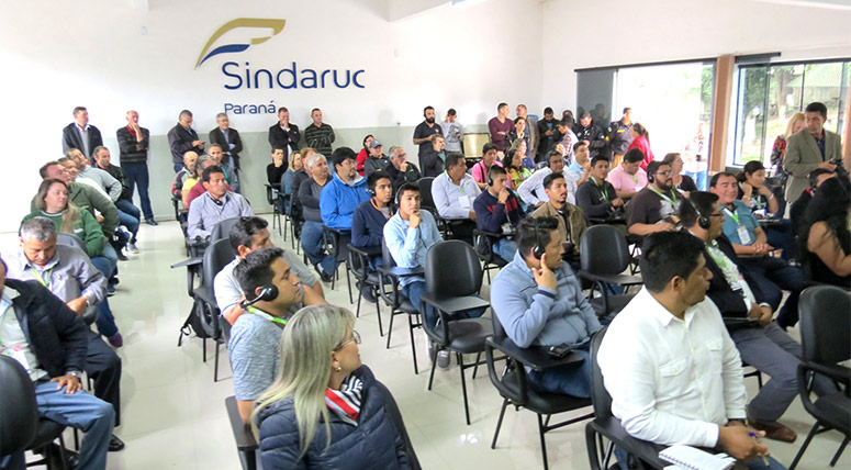 Gestores públicos da América do Sul recebidos pelo Sindaruc