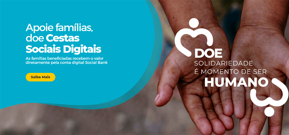 Social Bank começa a distribuir ‘Cestas Sociais Digitais’