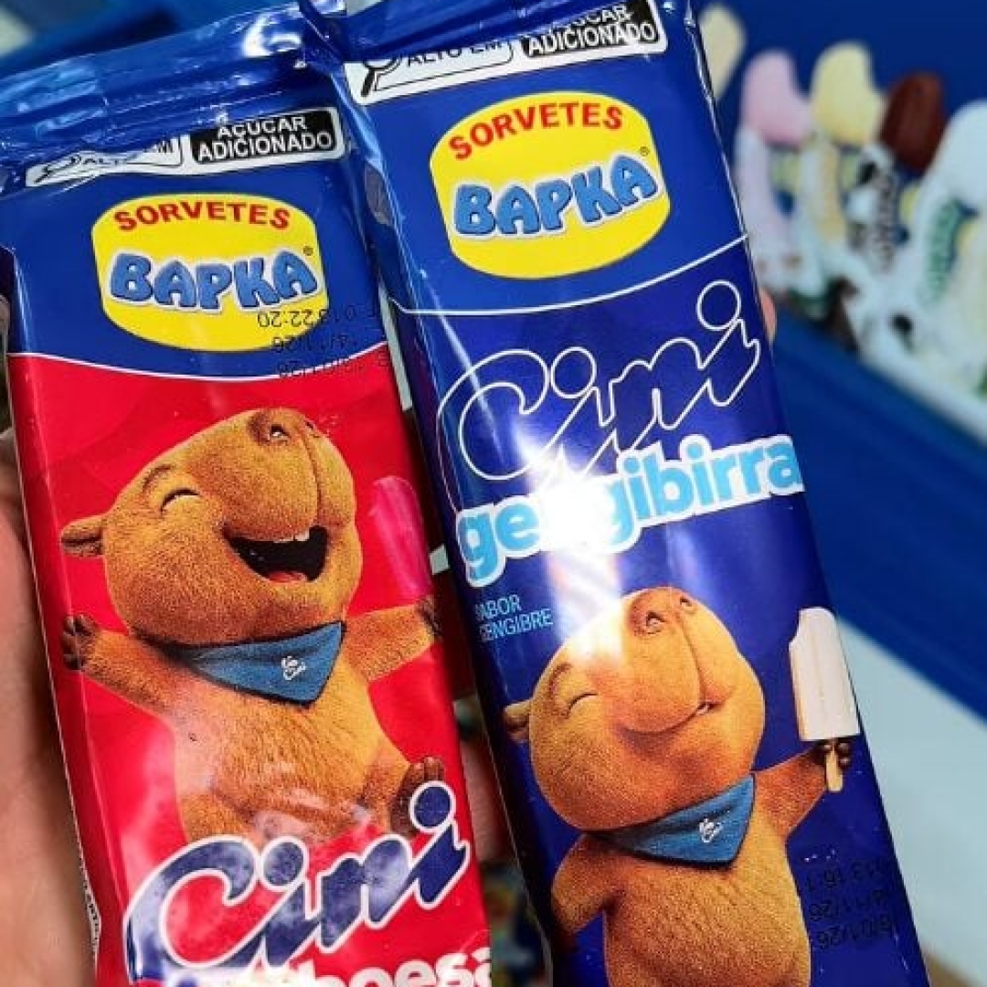 Cini e Bapka lançam picolés de Gengibirra e Framboesa
