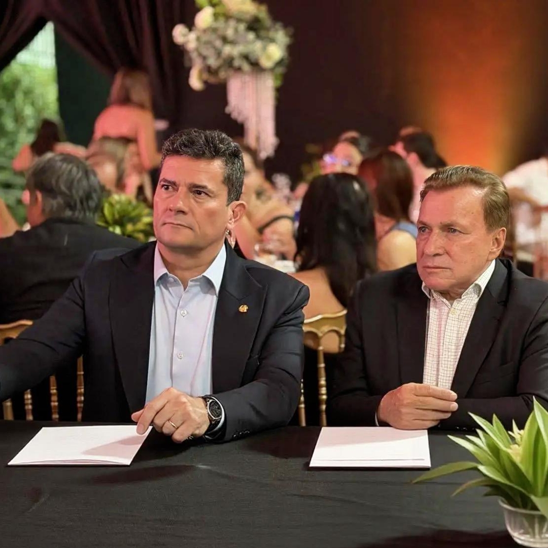 Sérgio Moro e Mauro Moraes reforçam luta contra a corrupção e a violência
