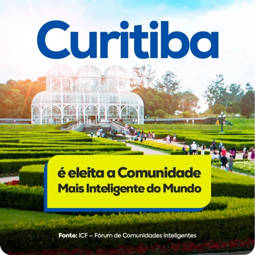 Curitiba é eleita a Comunidade Mais Inteligente do Mundo