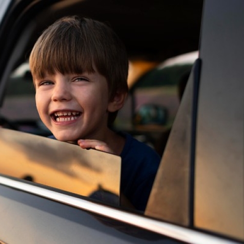Menino de 7 anos pega carro escondido da mãe e dirige 16 km