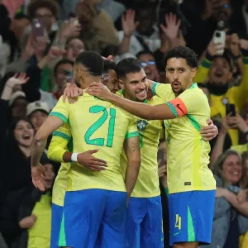 Brasil domina Senegal em Londres no penúltimo teste do ano