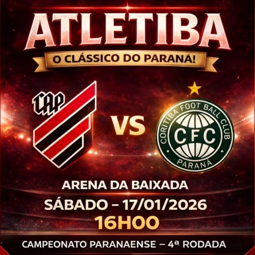 Rivalidade em alta: Athletico vai a campo para derrubar tabu no Atletiba