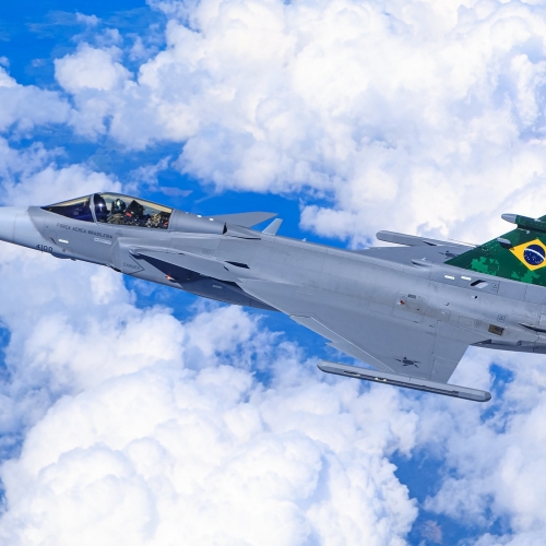 FAB coloca caças F-39 Gripen em alerta permanente para defesa aérea de Brasília