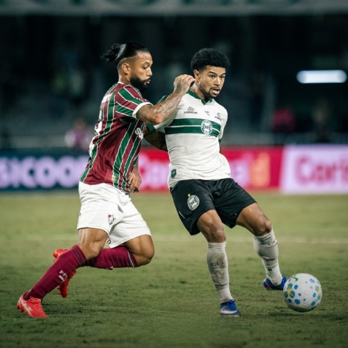 Coritiba sai na frente, mas cede empate ao Fluminense