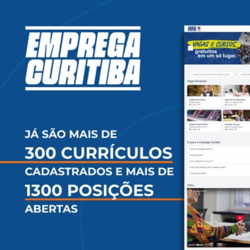 Curitiba lança portal gratuito que conecta trabalhadores a vagas de emprego