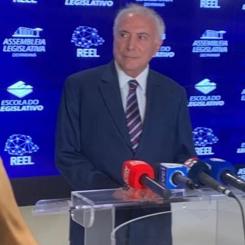 Michel Temer defende união nacional e critica polarização política durante evento na Alep