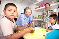 Novo Centro de Educação para o Bairro Novo atende 300 crianças