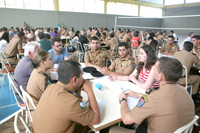 Projeto do Sesi ajuda na aproximação da polícia com a comunidade