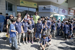 Os escoteiros do CPA no Desfile do Pinheirinho