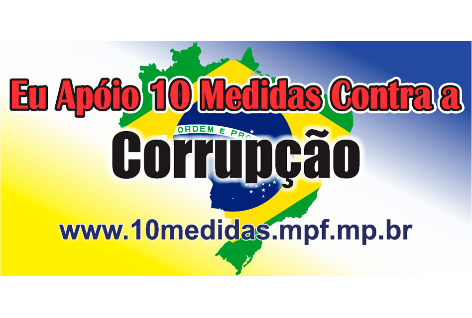 Apras adere à Campanha “10 Medidas Contra a Corrupção”