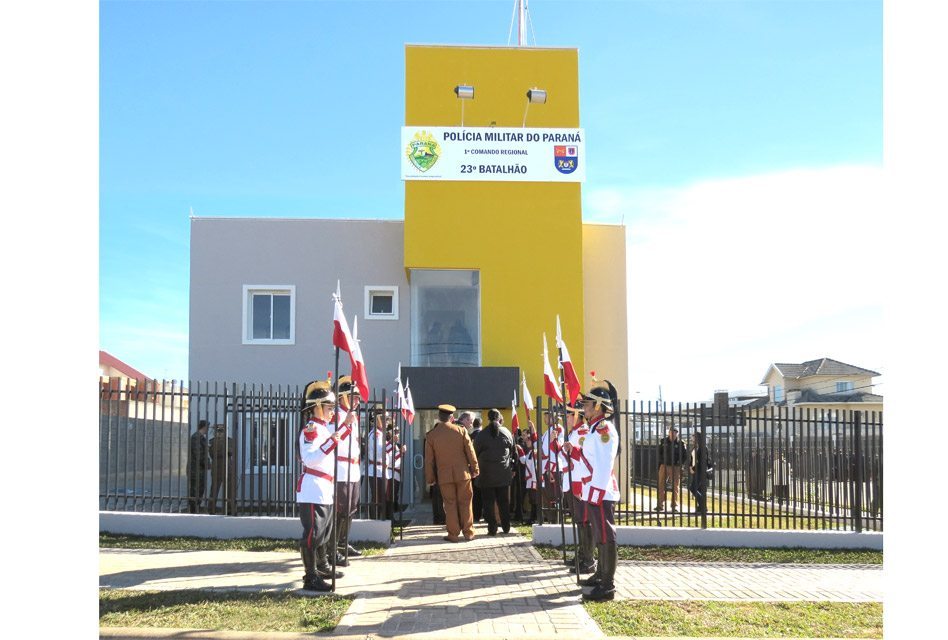 23º Batalhão da PM inaugura nova sede na CIC