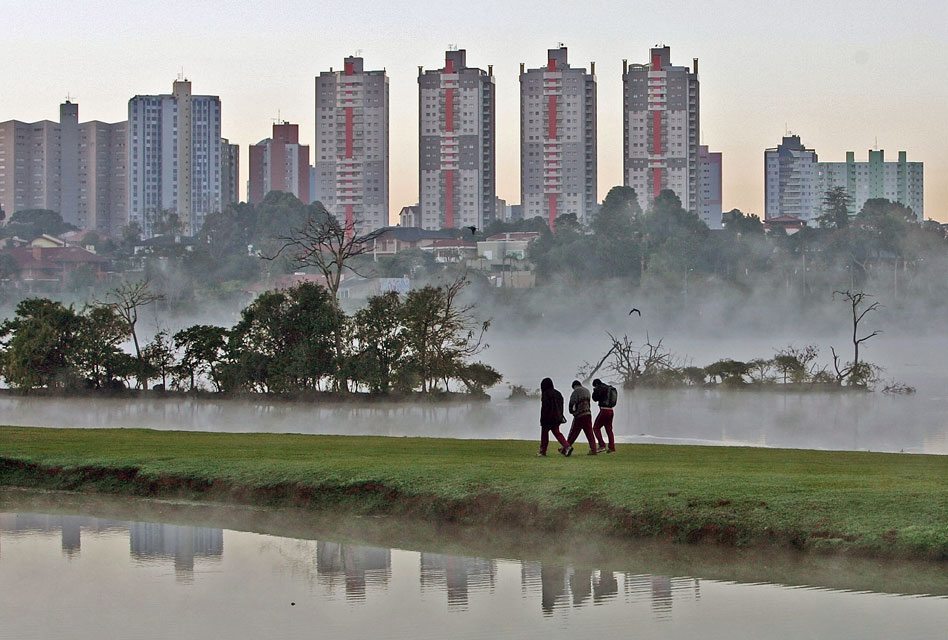 Como está se comportando o frio por aqui