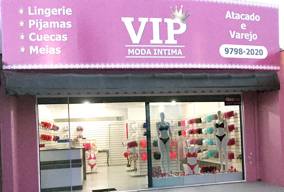 VIP Moda Íntima - Uma loja com visão para o mundo