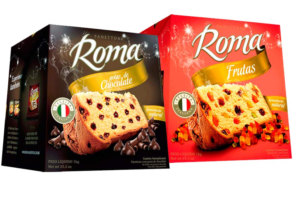 Panettone Roma de 1Kg chega ao mercado nacional