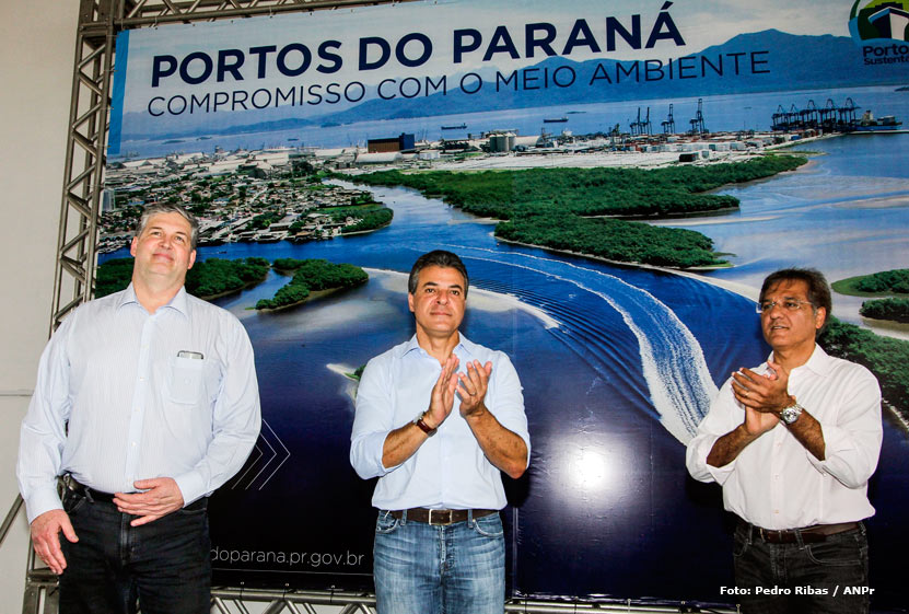 Richa inaugura no Porto de Paranaguá base integrada para emergências ambientais