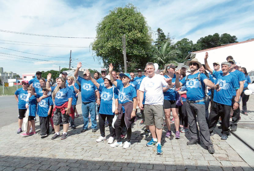 Caminhada em prol da saúde