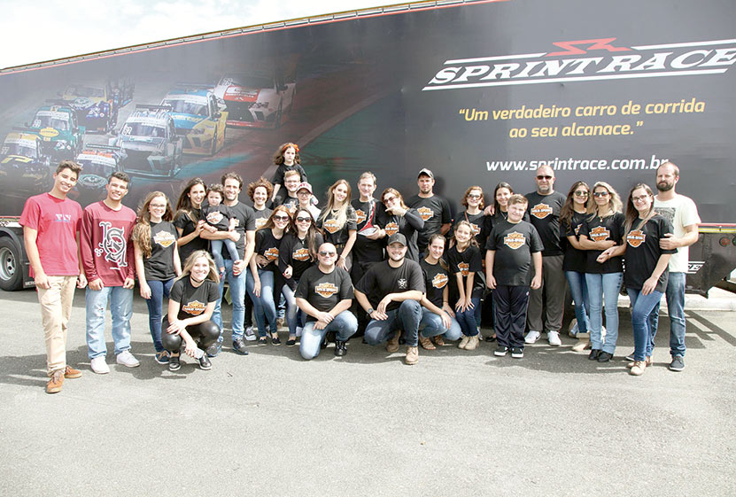 Piloto Billy Zonta Gabardo foi homenageado pela Sprint Race