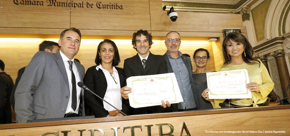 Homenagem especial na Câmara Municipal