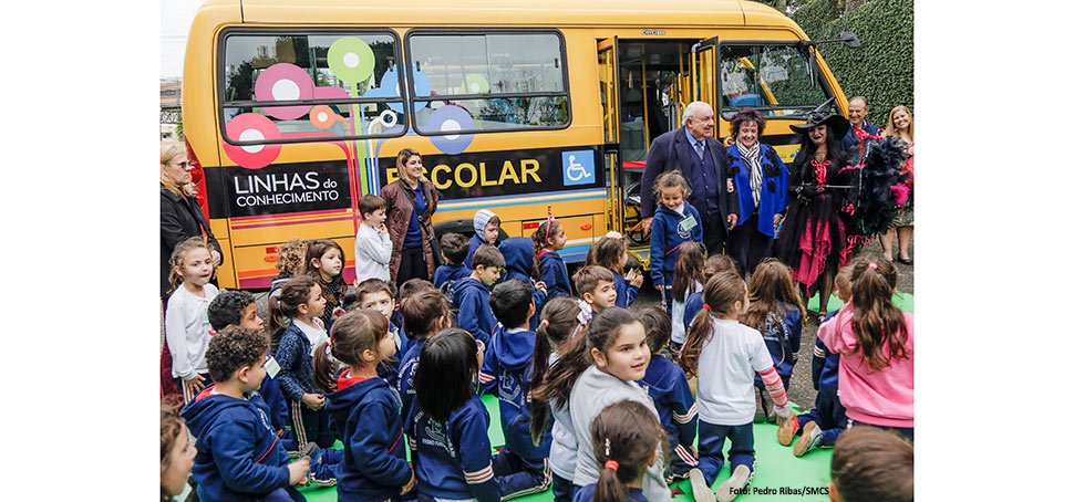 Linhas do Conhecimento ganha ônibus exclusivos e novo roteiro