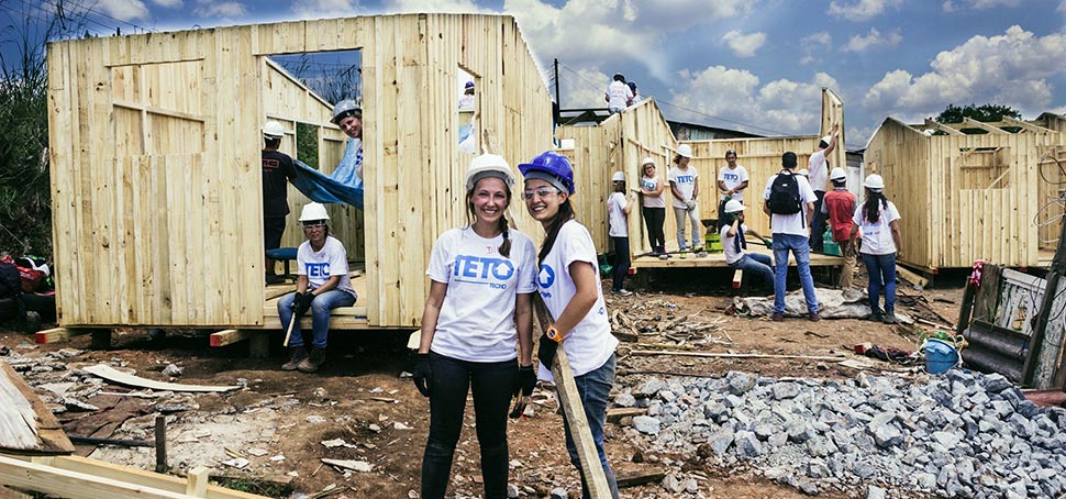 TETO vai construir 23 moradias de emergência neste feriadão