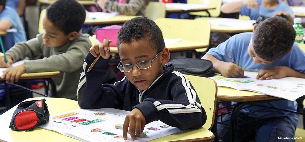 Matrículas para novos alunos do pré e 1º ano começam na segunda-feira