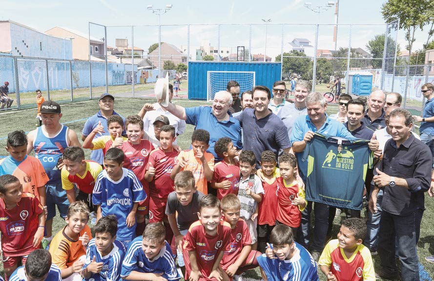 Parque esportivo para o Sítio Cercado une Prefeitura e Estado