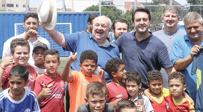 Parque esportivo para o Sítio Cercado une Prefeitura e Estado