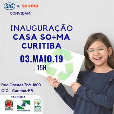 Dia 3 de Maio será inaugurado em Curitiba o Projeto Casa So+ma