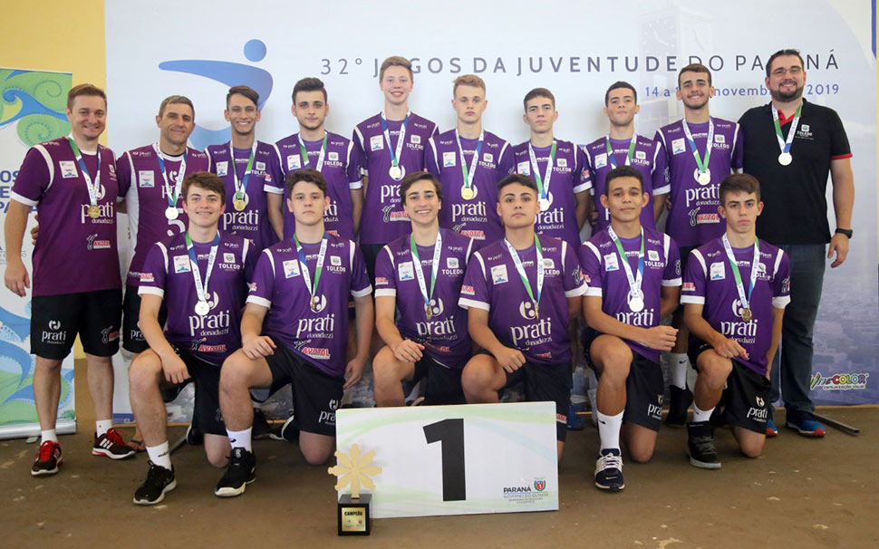 Voleibol de Toledo campeão dos Jogos da Juventude