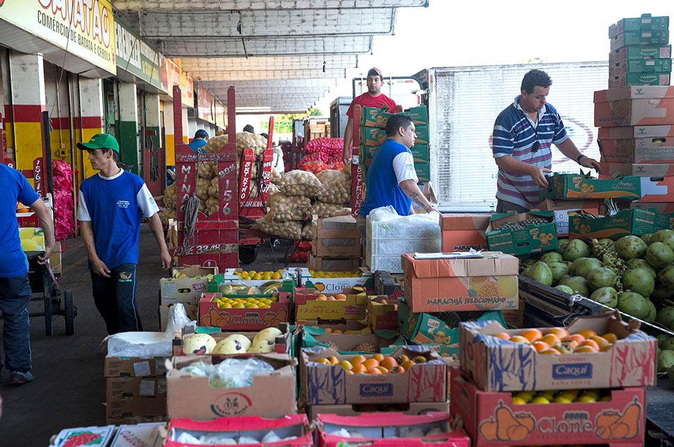 Ceasa enfrenta pandemia trabalhando