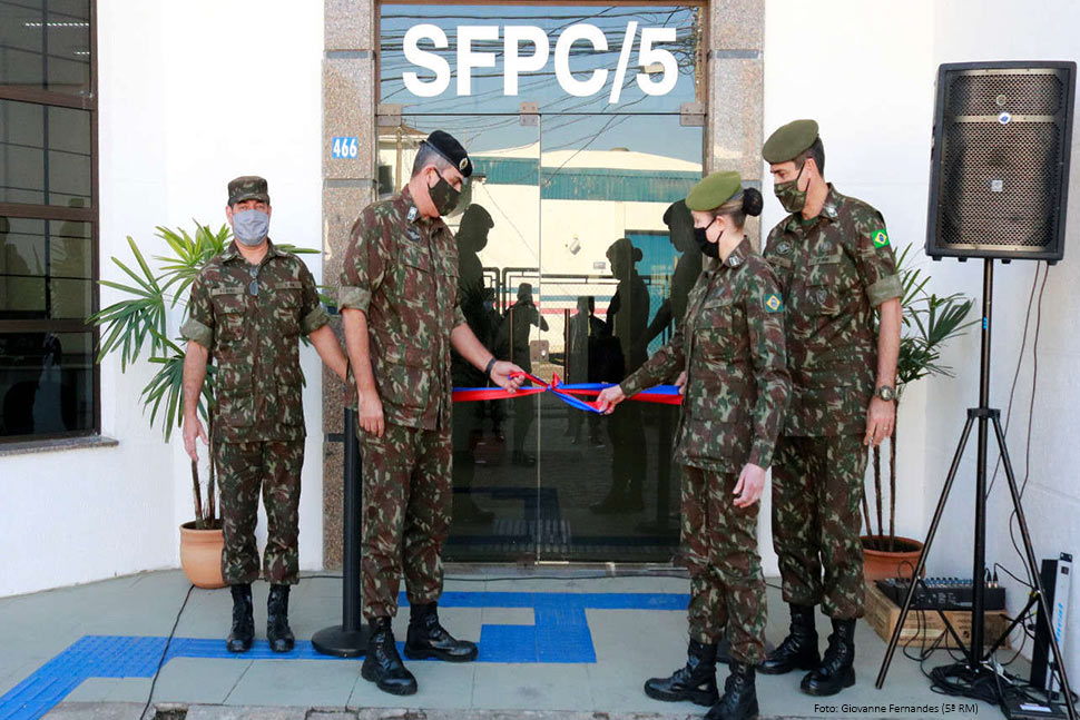 5ª Região Militar inaugura novas instalações do SFPC/5