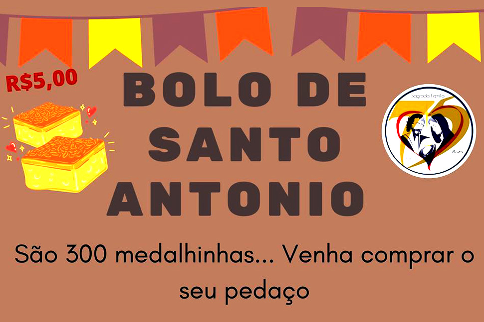 Bolo de Santo Antônio