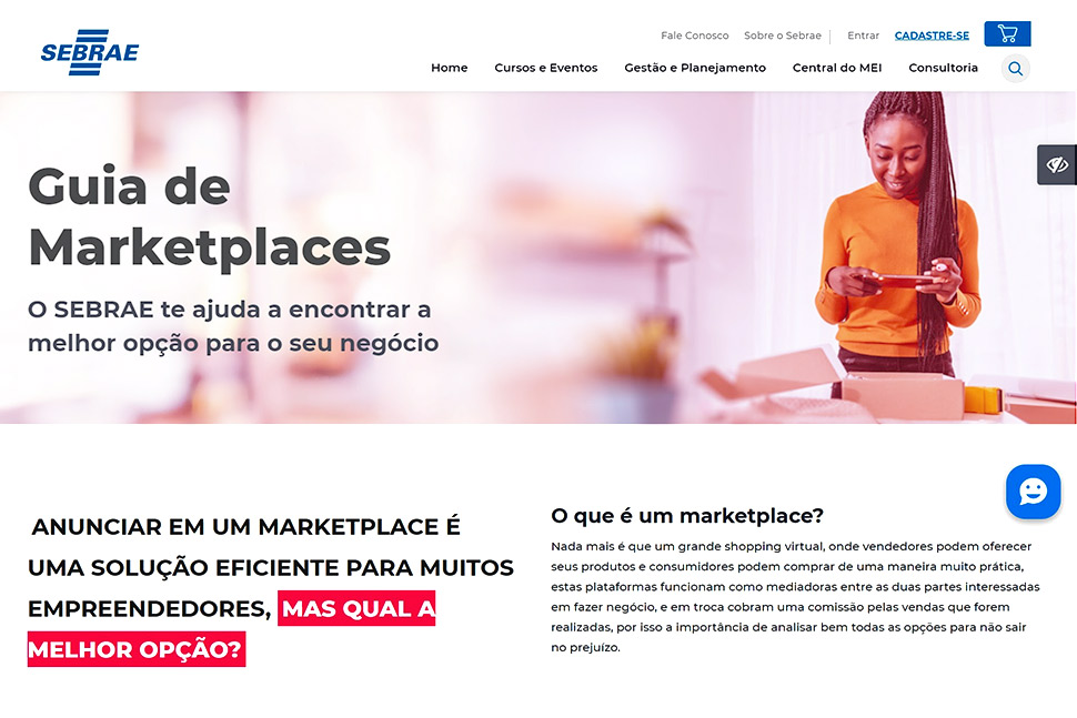 Sebrae/PR elabora Guia de Marketplace para os pequenos negócios