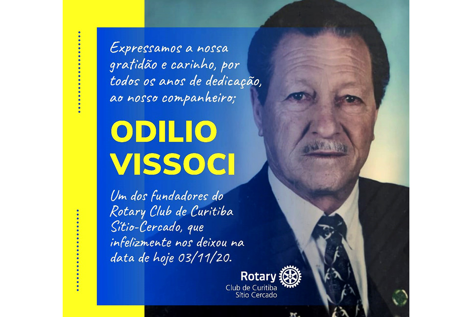 Odílio Vissoci - Feliz benfeitor