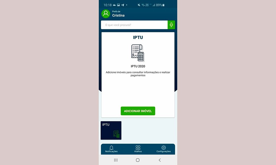 Contribuinte pode usar Curitiba App para gerar IPTU 2021