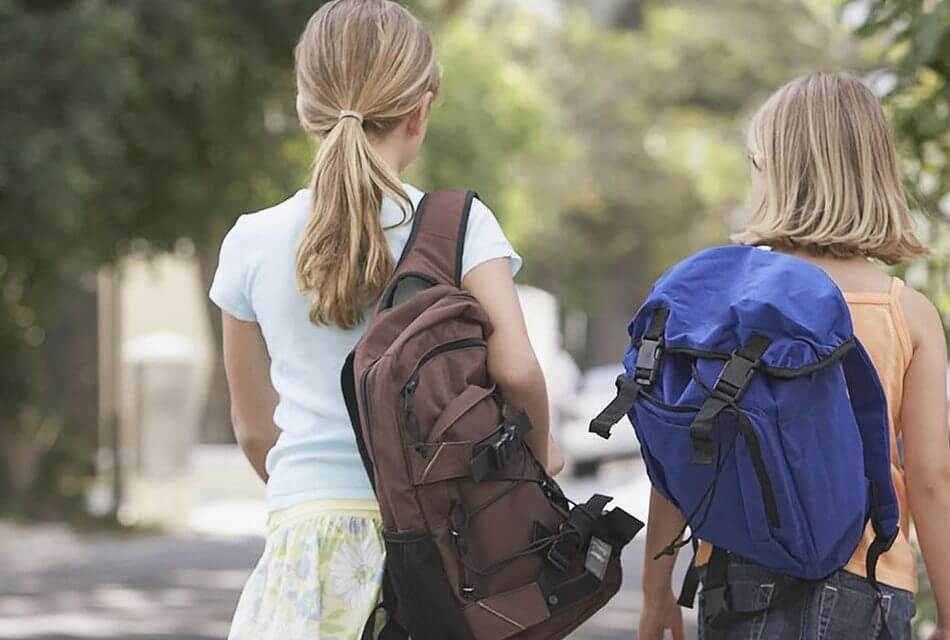 Atenção para a mochila do seu filho