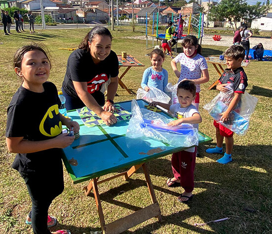 Atividades de férias nas Regionais