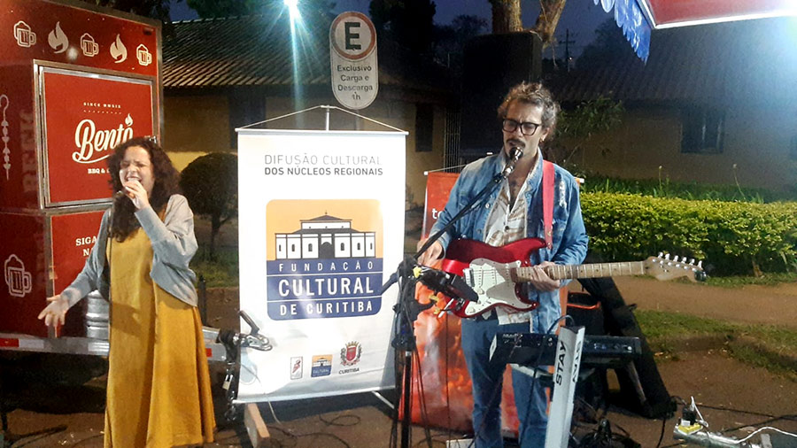 Show na praça Zumbi dos Palmares no Capão Raso