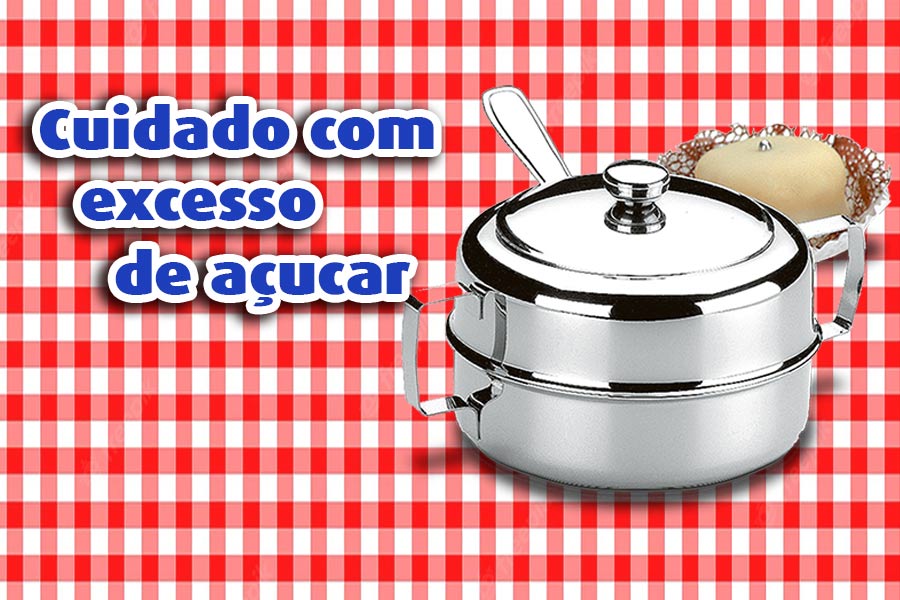 Cuidado com o excesso de açúcar