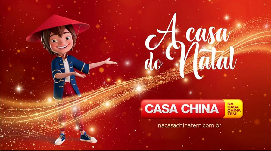 Caravana de Natal da Casa China terá caminhão vitrine com Papai Noel