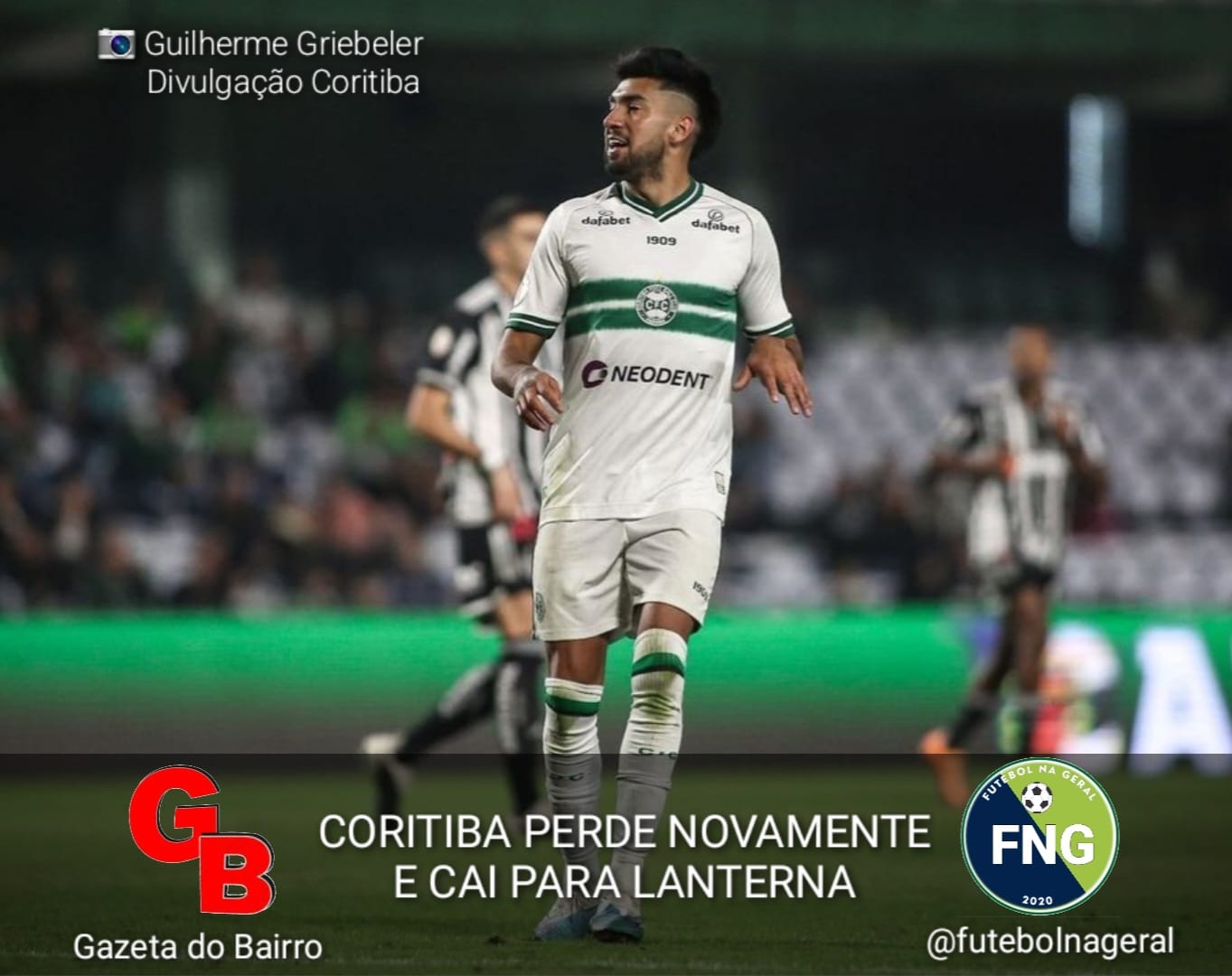 CORITIBA PERDE NOVAMENTE E CAI PARA LANTERNA