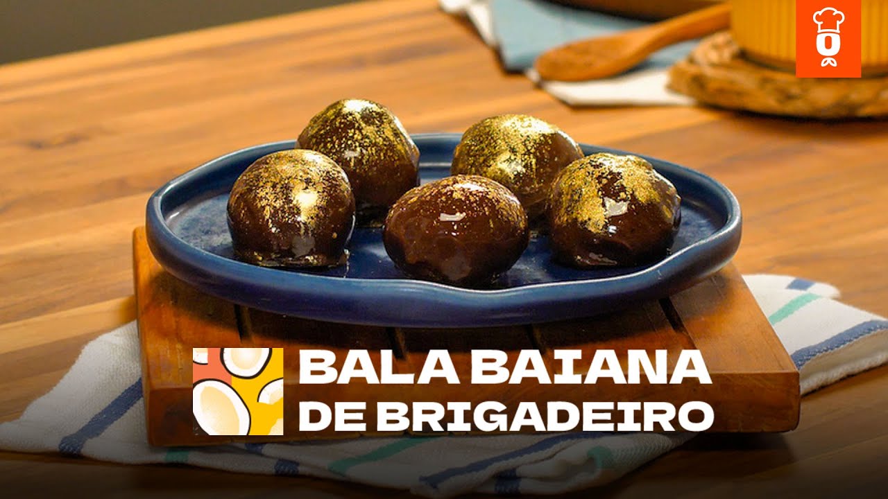 Bala baiana de brigadeiro | Esse doce é o melhor de todos!