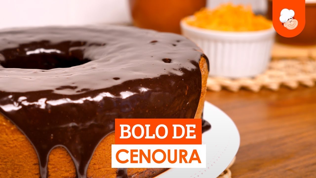 Bolo de cenoura — Receitas TudoGostoso