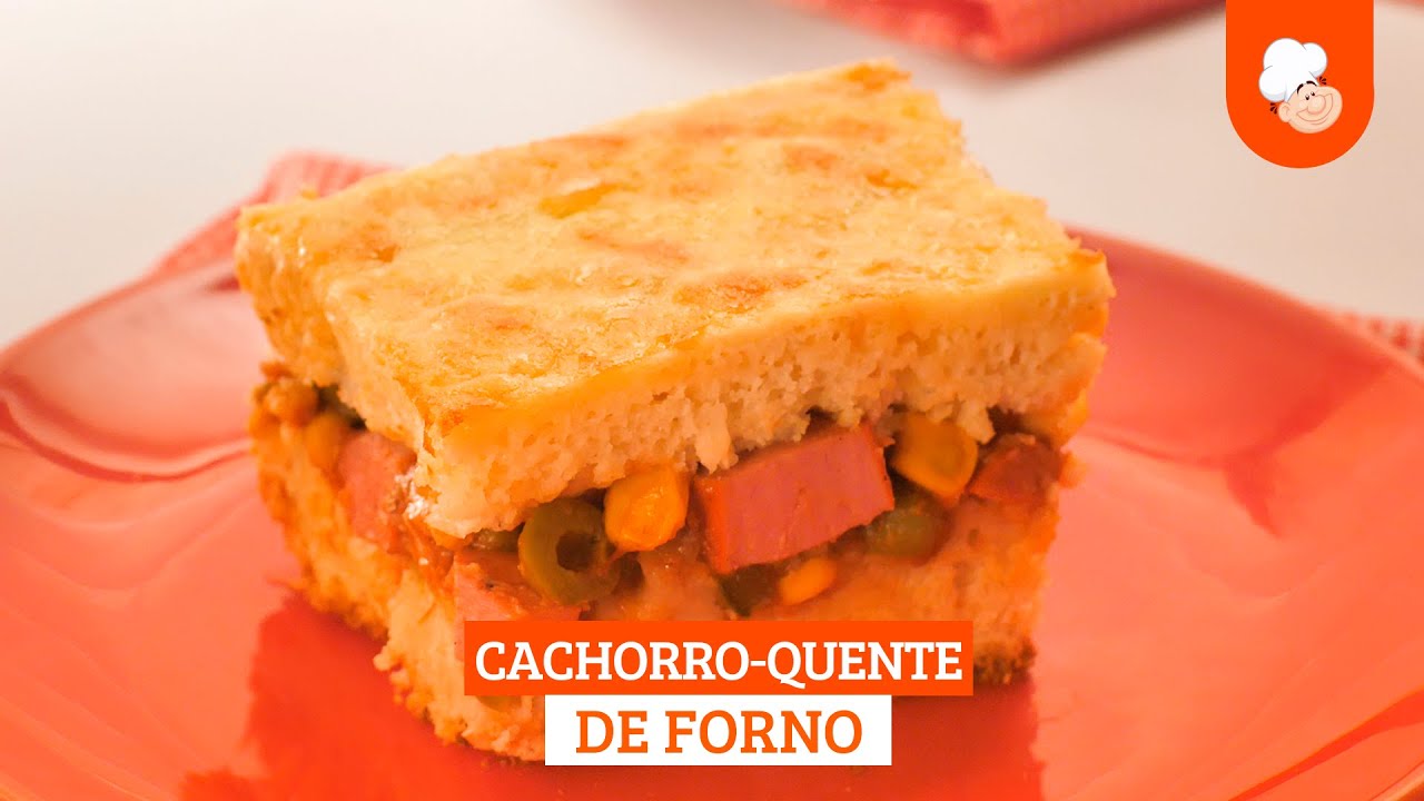 Cachorro-quente de forno [Vídeo Receita]