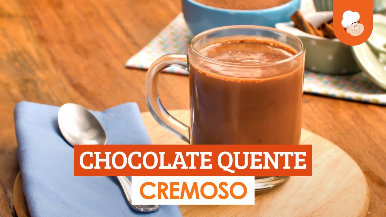 Chocolate quente cremoso