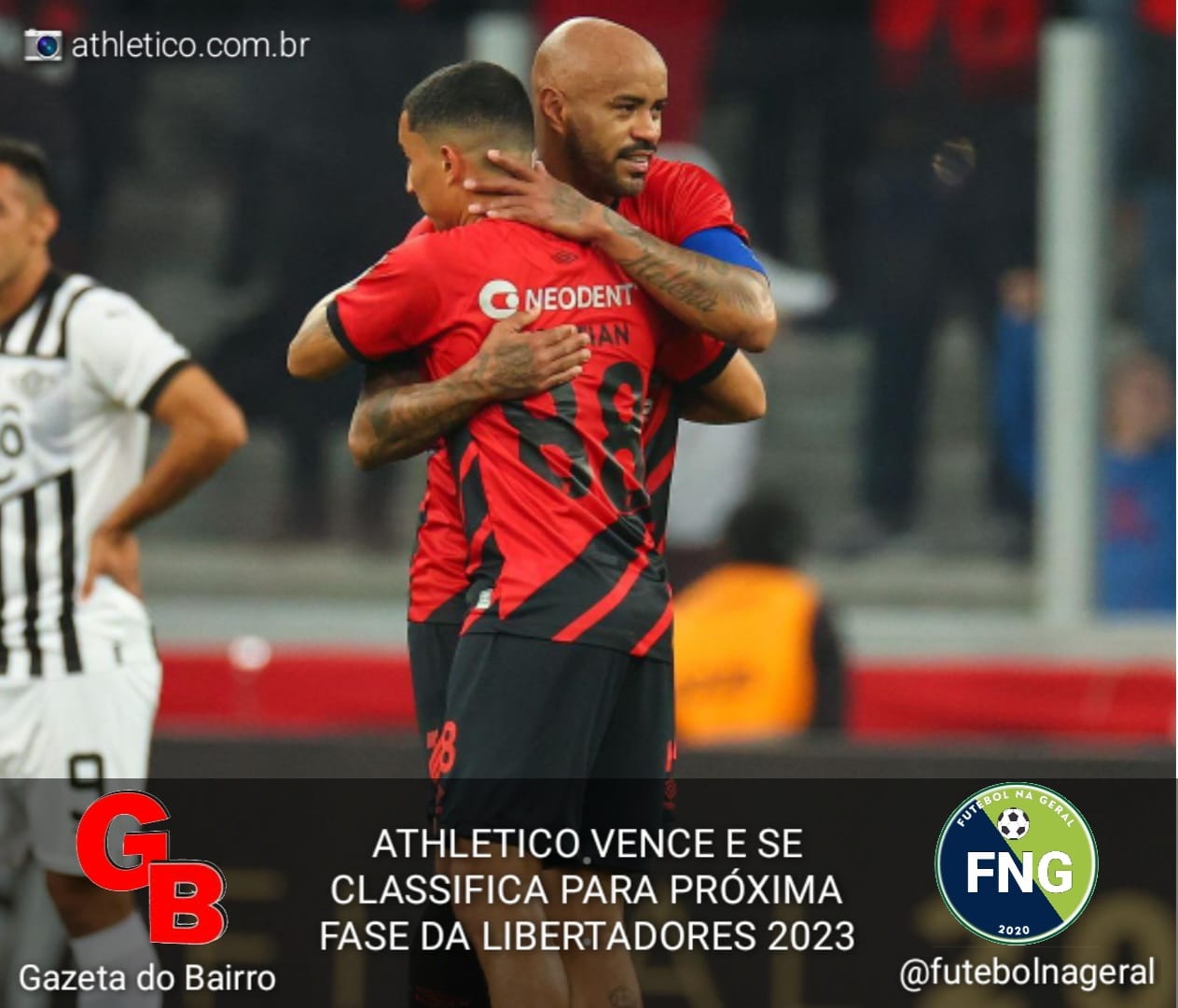 Athletico vence e se classifica para próxima fase da Libertadores 2023