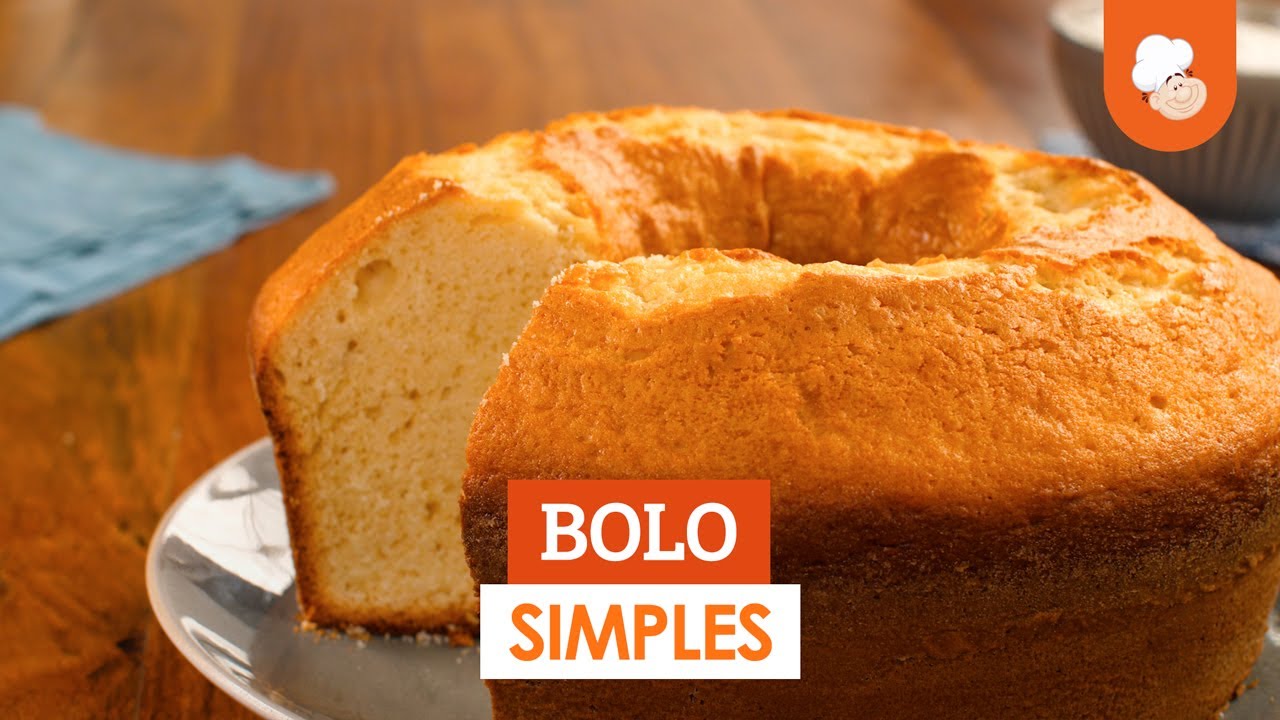 Bolo simples [Vídeo Receita]